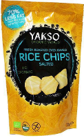 Yakso Rice Chips Salted Bio Organic
