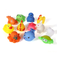 Yakuchinone Baby Kids Cartoon Bath Toys Squeezed Call 12