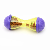 Dog Cat Interactive Feeder Treated Toy Bone Shape Treat Dispensing Toy Small Pet Toy