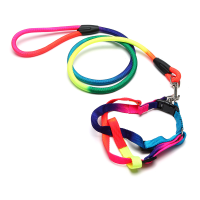 Yani Hg Pc2 Pet Dog Colorful Belt Leash Attractive Cool Nylon Collar Adjustable Dog Cat Belt