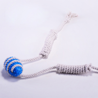 Yani Hp Pt1 Pet Dog Bite Rubber Ball Toy Pet Knot Interactive Toys Dog Training Tools