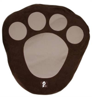Yap Hondenmand Paw Fleece Chocoladebruin #95;_80x80x21 Cm