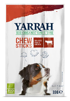 Yarrah Biologische Kauwstaafjes Hond Rund Met Zeewier En Spirulina #95;_33 Gr