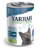 Yarrah Cat Blik Pate Kip Kattenvoer #95;_400 Gr