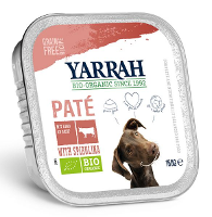 Yarrah Hond Wellness Pate Rund Spirulina 150g