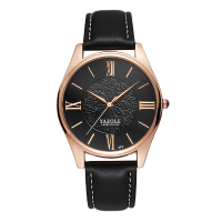 Yazole 376 Fashion Men Quartz Watch Luxury Laser Pattern Business Wrist Watch