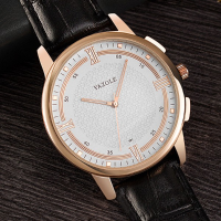 Yazole 391 Fashion Watch Alloy Case Simple Style Men Quartz Wrist Watch