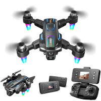 YCRC A22 WiFi FPV met elektrisch instelbare camera optische flow hover automatische obstakelvermijding afneembare camera