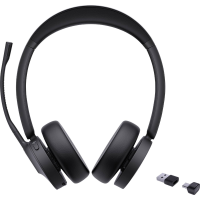Yealink BH 70 Dual UC USB C/A On Ear headset Bluetooth Zwart Telefoon