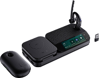 Yealink BH71 Workstation Pro On Ear headset Zwart
