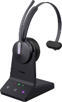 Yealink Yealink WH64 Mono   Headset   On Ear   DECT / Bluetooth On Ear headset Zwart