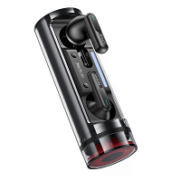 Ja, het is zo TWS39 Transparante Cilindrische Schelp Earbuds bluetooth Koptelefoon 14,2 mm Grote Beweging Coil Diepe Bas