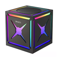 Ja, het is zo YSW34 3D Muziekdoos Bluetooth luidspreker Draagbare luidspreker RGB Kleurrijk Licht 52mm Driver Eenheid TW