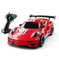YHRC YH58 RTR 1/24 2.4G 4WD Drift RC Auto Volledig Proportioneel Afstandsbediening Mini Race LED Licht Hoge Snelheid Mot