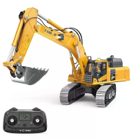 YI GONG 520 1/50 2.4G Vol Kanaal RC Auto Schroefstang Graafmachine Legering Emmer Spoor Simulatie Engineering Elektrisch