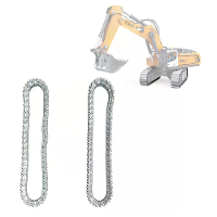 YI GONG 970 520 RC Graafmachine Originele Onderdelen Zinklegering Tracks 1 Paar