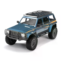 YIKONG YK4107 1/10 2.4G 4WD RC Auto Rock Crawler Twee Snelheid Differentieel Slot LCG Chassis Tank Draai LED Lichten Mon
