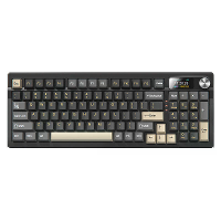 Yindiao Y95 Tri mode Mechanisch Toetsenbord met Kleurenbeeldscherm en Multifunctionele Knop Hot swap Pakkingstructuur 80