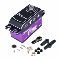 YIPINServo 25KG Digitale Servo Metalen Tandwielen Waterdicht voor 1/8 1/10 Schaal RC Auto's Robot Manipulator