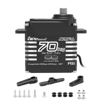 Yipinservo YP3270SBLS 70KG Industriële Klasse Digitale Servo Waterdicht IP68 Ruwstroommotor met hoog koppel voor modelvl