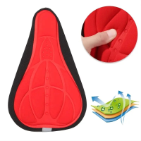 1 Pc Soft Ultralight Soft Bike Seat Cover Fiets Siliconen Seat Cover Ademend Gewatteerd Zadel