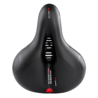 1Pc Comfortabele ademende fietskussenzitting met dubbelzijdige schokabsorptiebal Geschikt voor mountainbike
