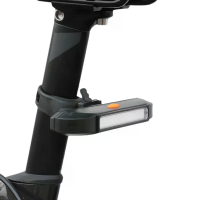 COB Bike Achterlicht 5 Verlichtingsmodi Waterdicht LED Waarschuwingslicht voor Fietsen