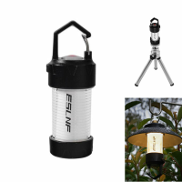 Multifunctionele campinglamp met magnetische basis, LED zaklampen, kampeerspullen, oplaadbare uittrekbare zaklamp.