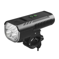 Nederlands: 2 in 1 1000LM outdoor fietslicht alarmhoorn mountainbike waterdichte fiets koplamp highlight LED hoornlamp