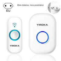 YIROKA W101 433Mhz Draadloze Deurbel 150M Lange Draadloze Afstand Thuis Welkom Slimme Deurbel