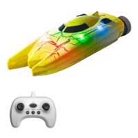 YLR/C 826 2.4G Mini RC Boot RTR 360° Rol Coole Licht Waterdichte Speedboot Voertuigmodel