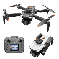 YLR/C S119 WiFi FPV met LCD schermcontroller HD dubbele camera servo gimbal 360° obstakelvermijding borstelvrije opvouwb