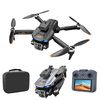 YLR/C S158 GPS 5G WiFi FPV met 4,5 inch LCD schermcontroller 720P HD dual camera servo gimbal 360° obstakels vermijden b