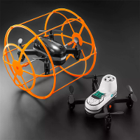 YLR/C S166 Verwijderbaar 2 Batterijen Ontwerp Klimwand Vlak Rennend LUCHT Vliegende Modi met Gradiënt Verlichting 360° S