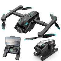 YLR/C S188 GPS 5G WiFi FPV met 180° elektrische HD dubbele camera's,360° obstakel vermijding,optische stromingspositiebe