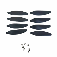 YLR/C S99 MAX WIFI FPV RC Drone Quadcopter Reserveonderdelen Opvouwbare Propeller Propellerset 8 stuks CW+CCW