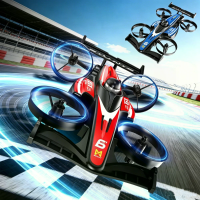 YLR/C YL61 2 IN 1 Land Air Flying Racing Drift Auto Hoogte houdmodus Draaistreken 2.4G Afstandsbediening Speelgoed Kinde