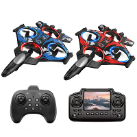 YLR/C YL85 YL86 WiFi FPV Glider met LCD schermcontroller HD camera zweven zweven koploze modus 360° draaien LED 2.4G RC