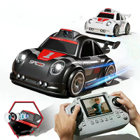 YLRC C6 Mini RC Drift Auto met Dual Mode LED lampen Geluid Optionele HD Camera Scherm Afstandsbediening Slimme Inductie