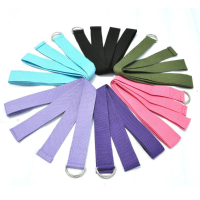 Yoga Stretch Strap D Ring Belt Stretching Band