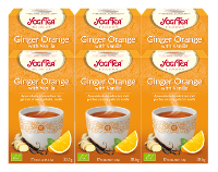 Yogi Tea Ginger Orange With Vanilla Voordeelverpakking