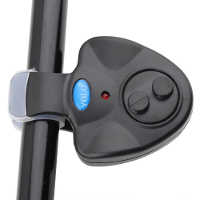 YOLO Vissen Alarm met LED Licht Luide Geluid Clip On Visbel voor Hengelsport Accessoires