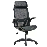 Yoranson T008 Ergonomische Bureaustoel met 3D Dynamische Armleuningen Verstelbare Hoogte Ademend Gaas Zitstoel 110° Acht