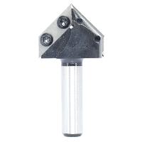 1/2 Inch 1/4 Inch 8mm Shank Dubbele Bladen 90 Graden V Groef Router Bit Carbide Invoegen Hout CNC Router Bit voor Houtbe