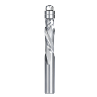 6,35 / 12,7 Mm Opzetstuk met dubbele geleidingslagers Spiraalvormige freesbits van carbide voor CNC houtbewerkingsgereed