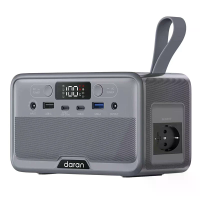 YOUYO R100 100W 89.6Wh 28000mAh draagbare stroomvoorziening met 7 uitgangen LCD display EV klasse LiFePO4 batterij stroo