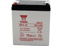 Yuasa NP4 12 Loodaccu 12 V 4 Ah Loodvlies (AGM) (b x h x d) 90 x 106 x 70 mm Kabelschoen 4.8 Mm Onderhoudsvrij