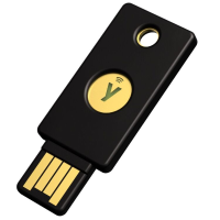 Yubico YubiKey 5 NFC   Beveiligingssleutel voor tweefactorauthenticatie (2FA), verbinding maken via USB A of NFC, FIDO gecertificeerd   Bescherm uw online accounts security key