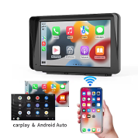 7 Inch IPS Touchscreen Auto MP5 speler BT Stereo Android Auto Car Radio Carplay Dashcam DVD audiosysteem Ingebouwde WiFi