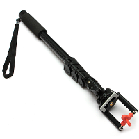 Yunteng C188 Camera 120cm Handheld Extendable Monopod And Cell Phone Holder Stand Clip Tripod Bracket